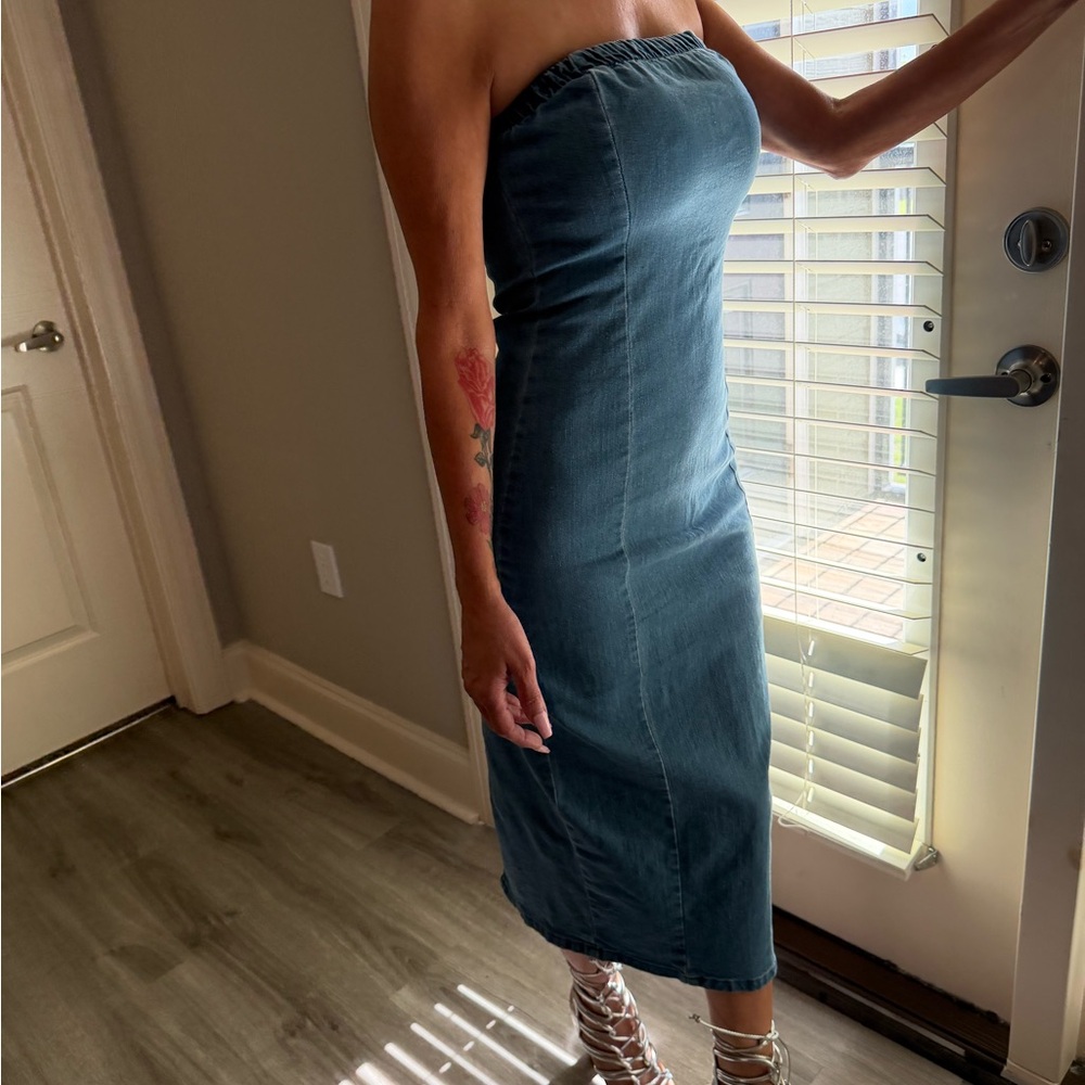 Blue Denim dress